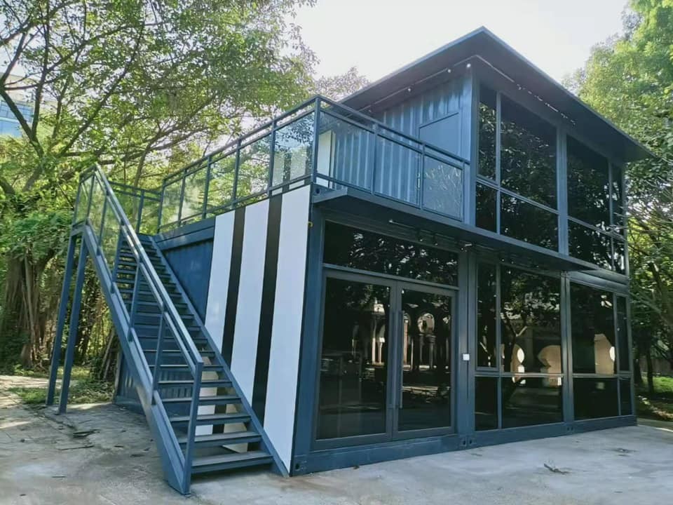 গুণ প্রিফেব্রিকেটেড কন্টেইনার হাউস কারখানা