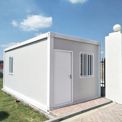 কংক্রিট মডুলার শিপিং কনটেইনার হোমস 20ft মোবাইল প্রিফ্যাব হাউস