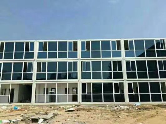 চীন সরবরাহকারী মডুলার হাউস, নির্মাণ সাইট শ্রম শিবির, মোবাইল অস্থায়ী অফিস বিল্ডিং ডিজাইন