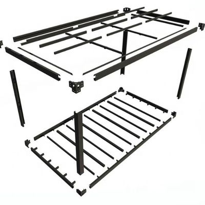 বক্সস্পেস মেরামতযোগ্য কন্টেইনার হাউস উদ্ভাবনী নকড ডাউন ডিজাইন প্রতি কন্টেইনারে আরও ইউনিট লোড করার অনুমতি দেয় শিপিং খরচ হ্রাস করে