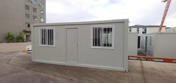 Manufacturer 20ft Prefab House Z Folding Container Prefabricated মোবাইল হোম ক্যাম্প অফিস স্টোরেজ বক্স কনটেইনার হাউস